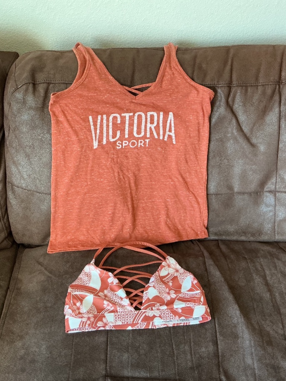Victoria’s Secret Sport Matching Sports Bra and Tank Top